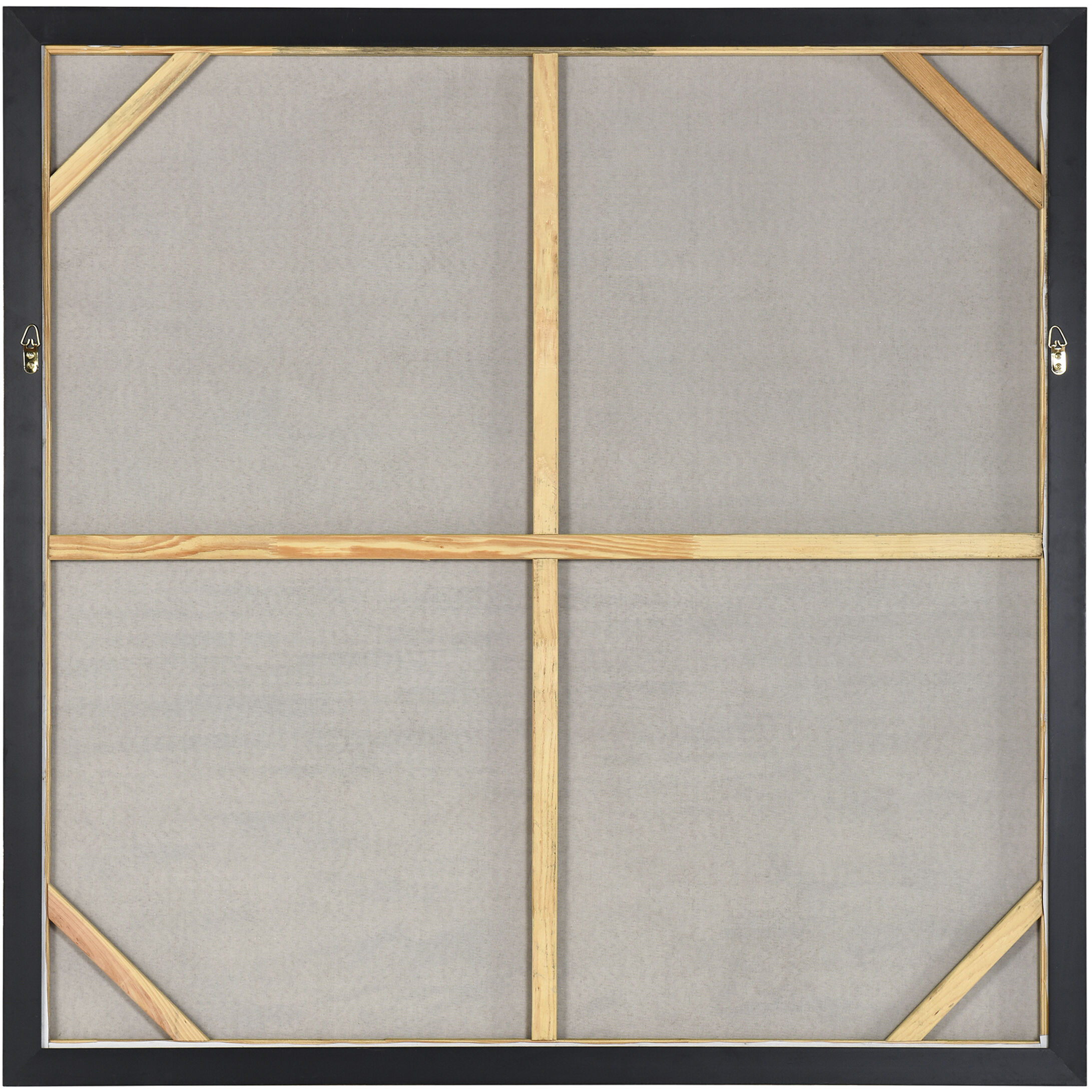 Peaceful Brown and Blue and White Wall Art