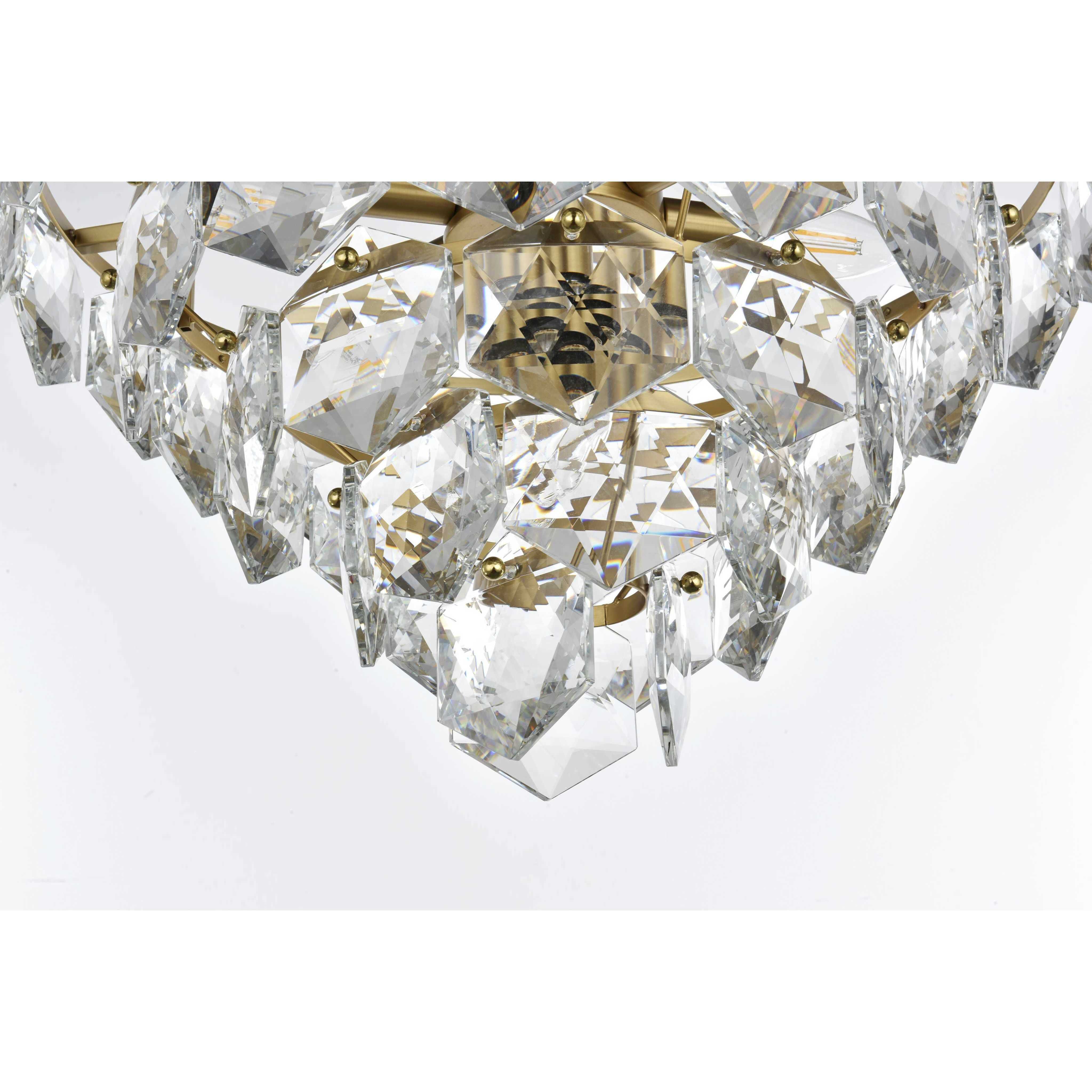 Adaline 8 Light 20 inch Satin Gold Chandelier Ceiling Light