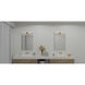 Kaye LED 28 inch Aged Brass Bath Light Wall Light, Large