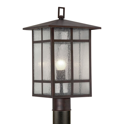 Signature 1 Light 18 inch Antique Bronze Outdoor Post Light