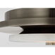 Anne-Marie Barton Lunara LED 11 inch Pewter Flush Mount Ceiling Light