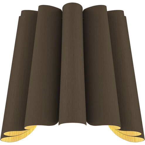 Renata Wall Sconce Wall Light in Ebony