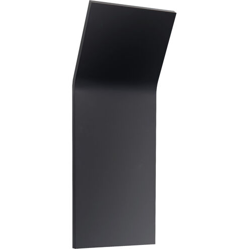 Peter Bristol Bend LED 8 inch Matte Black Wall Light in Matte Bronze, Large