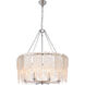 Canada 8 Light 27 inch Silver Chandelier Ceiling Light