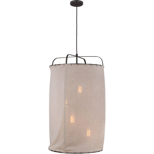 ED Ellen DeGeneres Dunne 4 Light 21.88 inch Aged Iron Pendant Ceiling Light