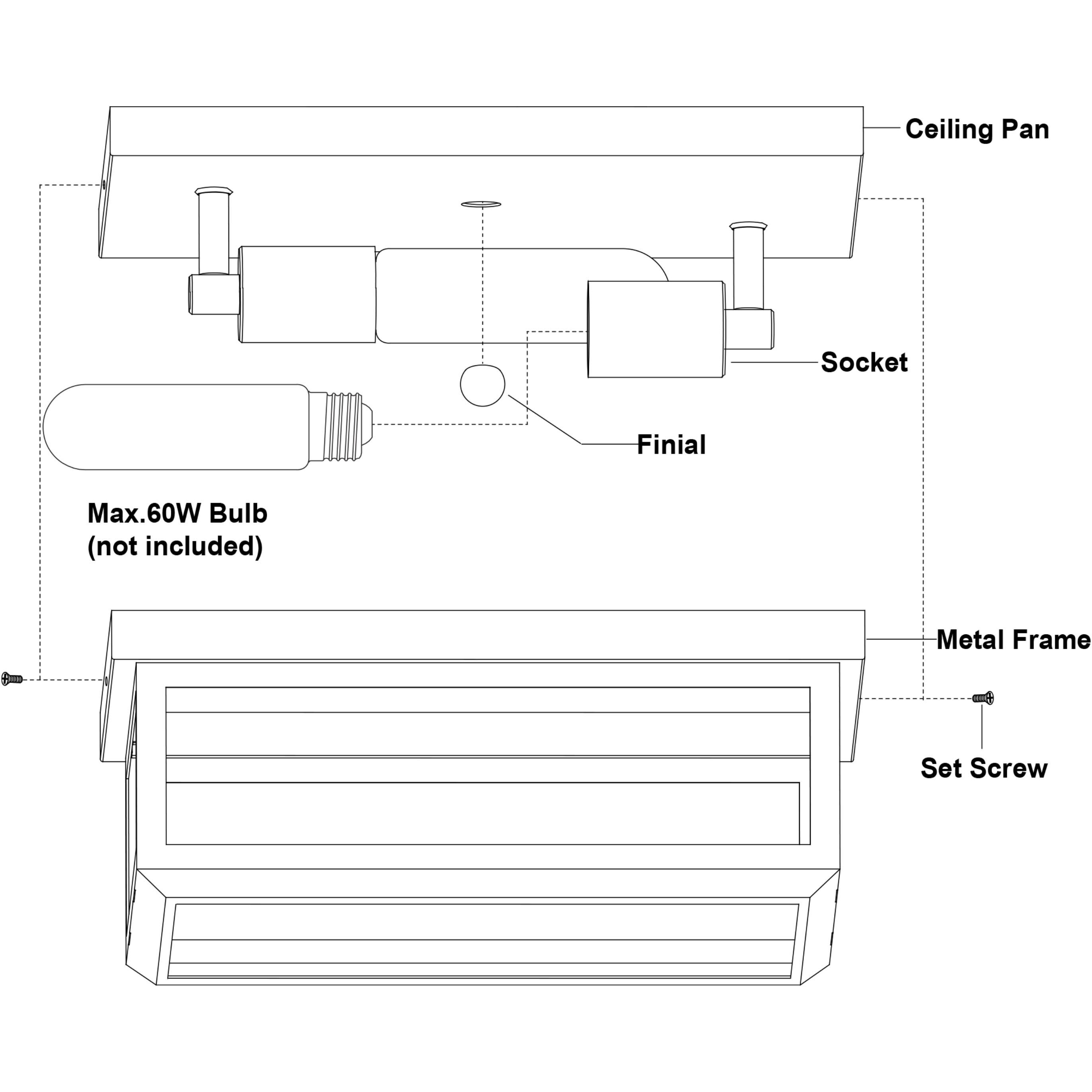 Kinzie LED 12 inch Textured Black Outdoor Ceiling