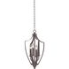 Foyer 4 Light 11 inch Oil Rubbed Bronze Mini Pendant Ceiling Light