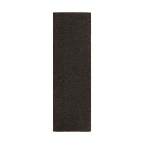 Bellatrix 96 X 30 inch Black Rugs, Viscose