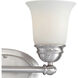 Bella 2 Light 13 inch Brushed Nickel Vanity Light Wall Light