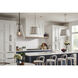 Clarke 4 Light 24.5 inch Polished Nickel with Matte White Indoor Chandelier Ceiling Light