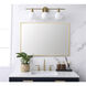 Grace 36 X 24 inch Gold Mirror