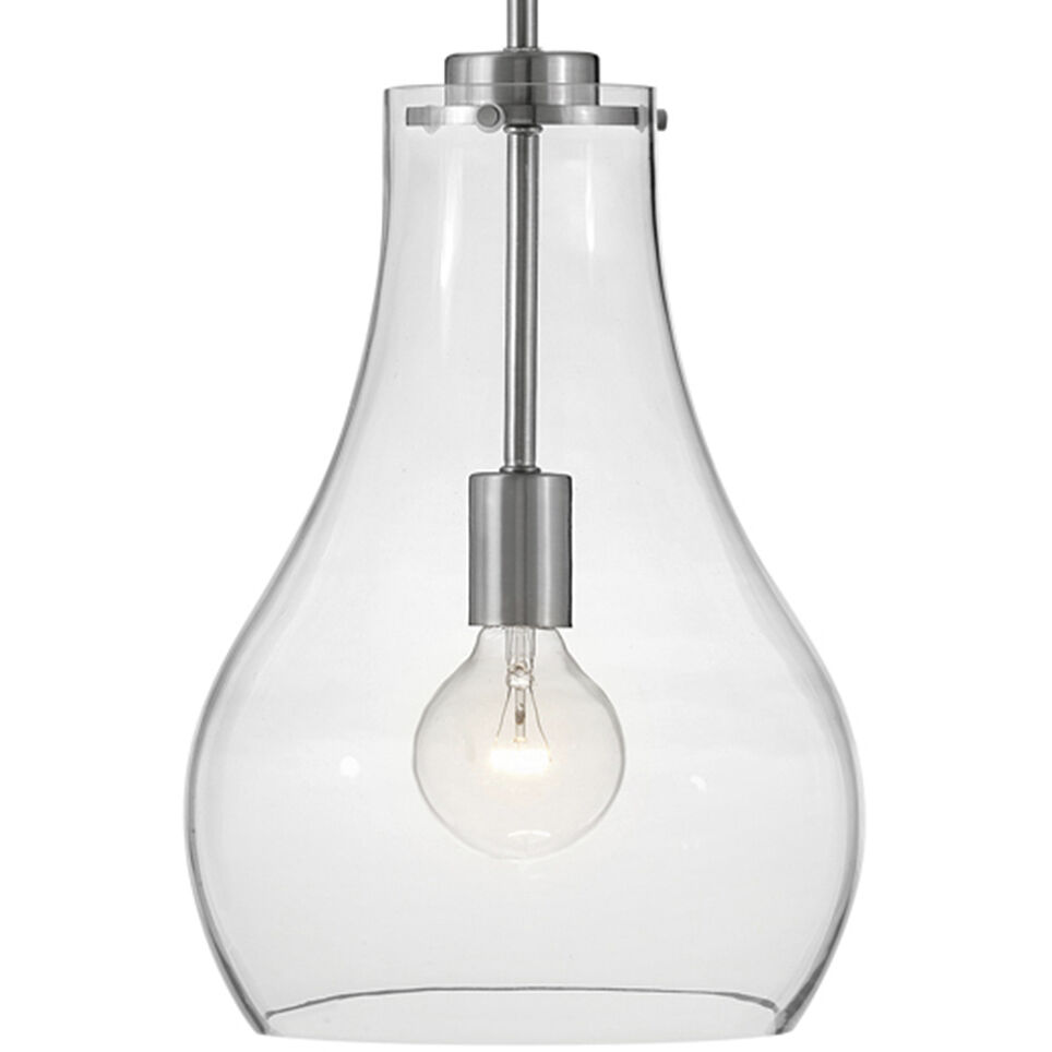 Frankie LED 10 inch Brushed Nickel Pendant Ceiling Light