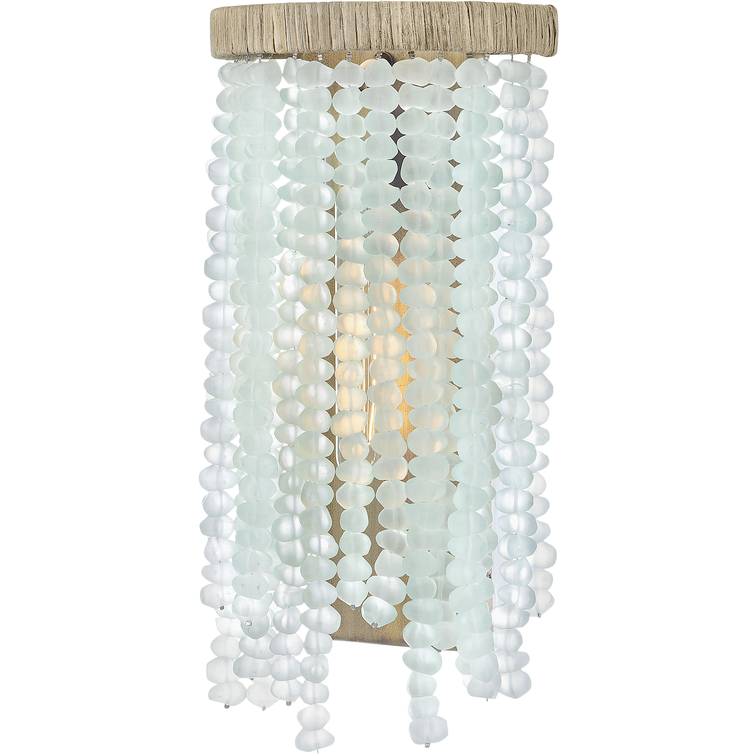 Dune LED 8 inch Burnished Gold Sconce Wall Light