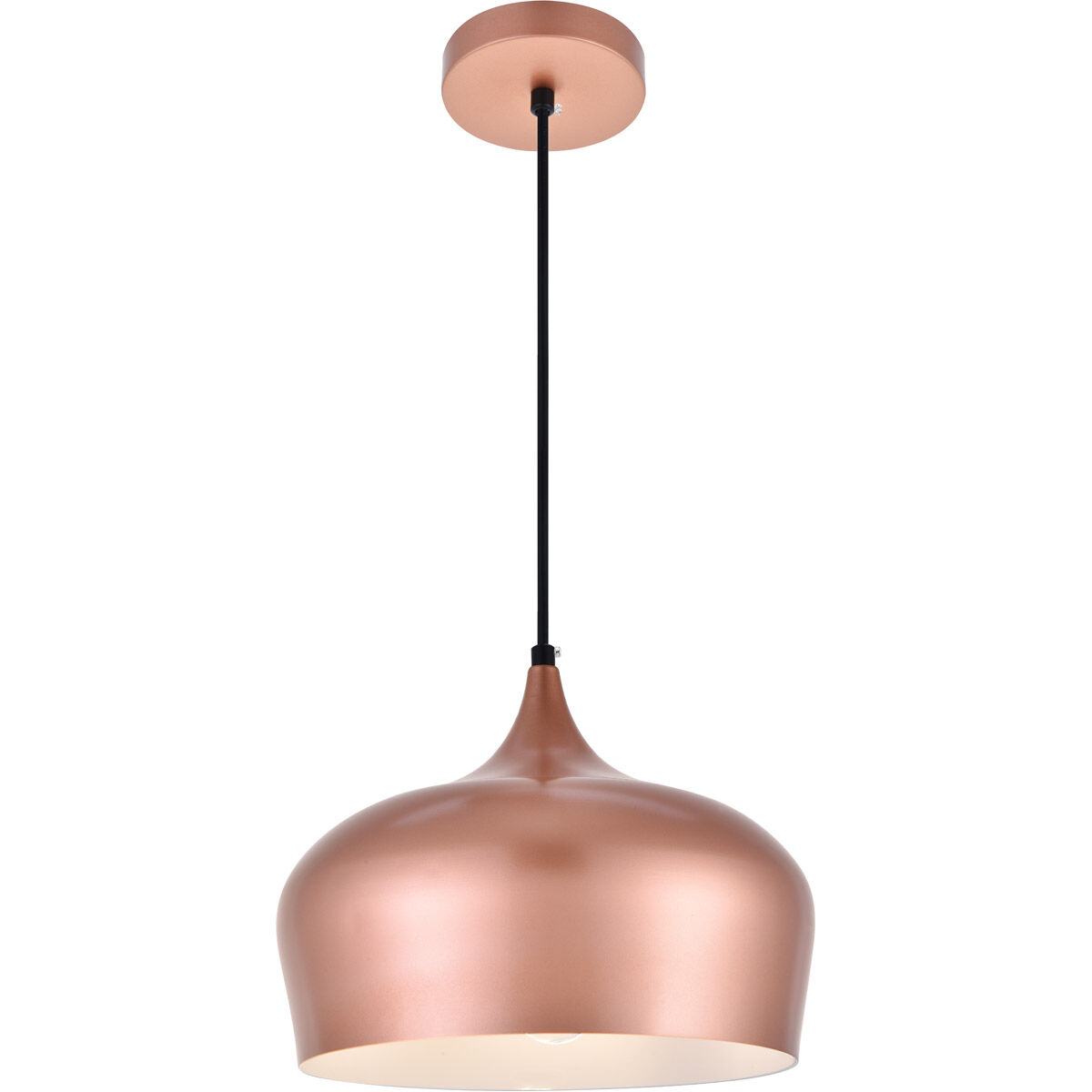 Nora 1 Light 11.5 inch Honey Gold Pendant Ceiling Light