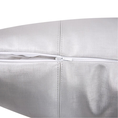 Kidney 22 inch Luxe Mercury Pillow