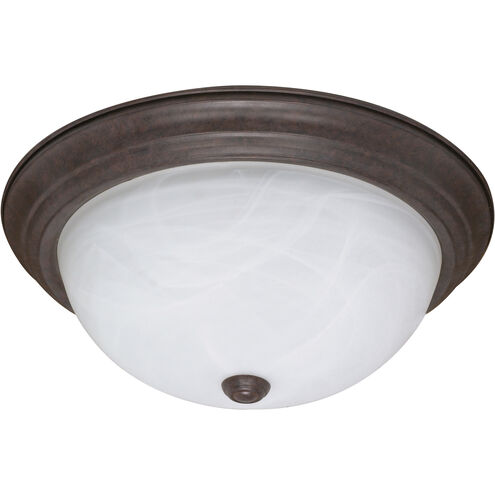 Brentwood 3 Light 15 inch Old Bronze Flush Mount Ceiling Light