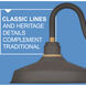 Foundry Classic Outdoor Barn Light in Dark Matte Grey, Gooseneck