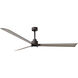 Atlas Alessandra - LK 72 inch Textured Bronze with Gray Ash Tone Blades Ceiling Fan