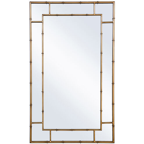 Cameron 39.4 X 23.6 inch Clear and Aged Gold Wall Mirror