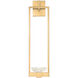 Delphi LED 7 inch Gold Sconce Wall Light