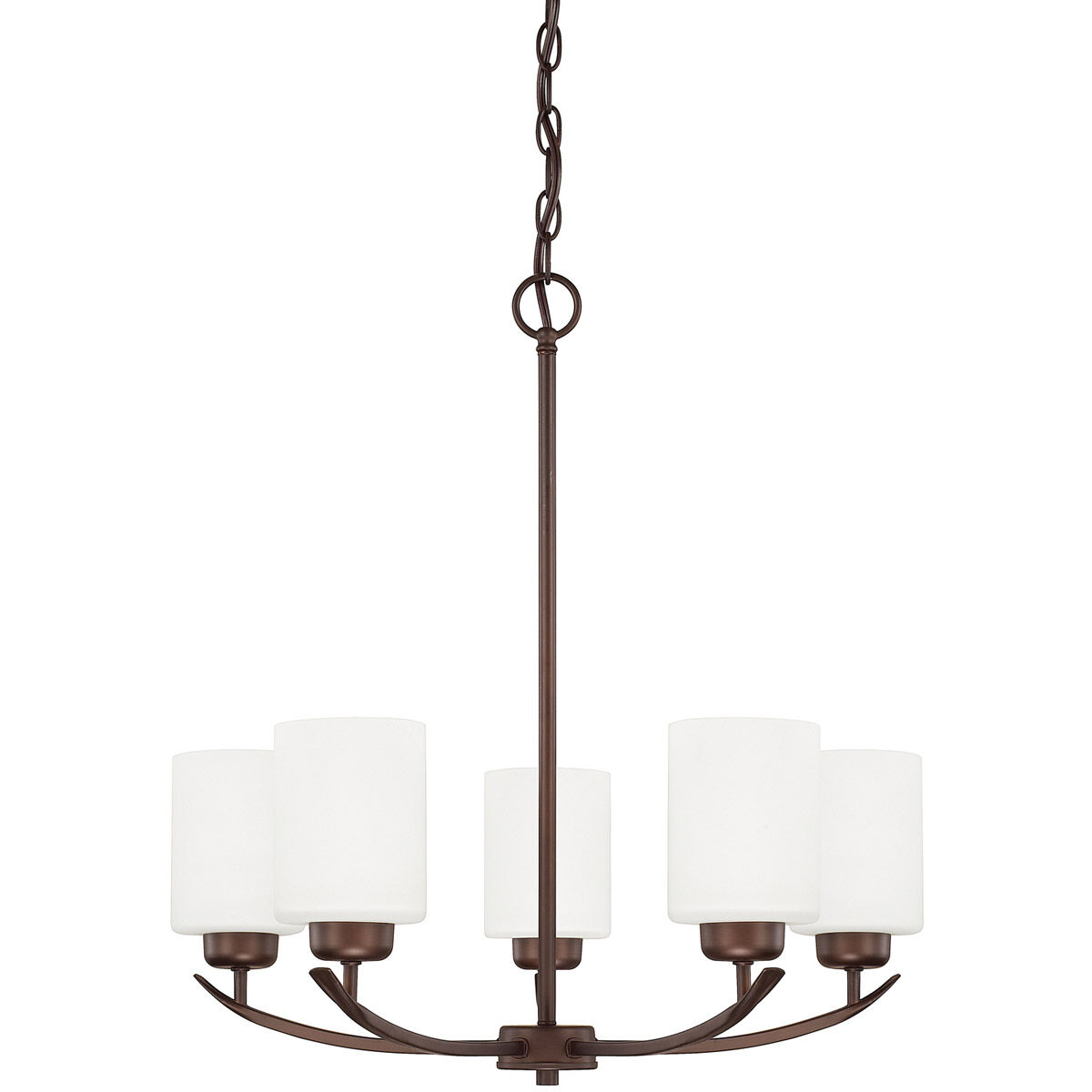 Dixon 5 Light 23 inch Bronze Chandelier Ceiling Light