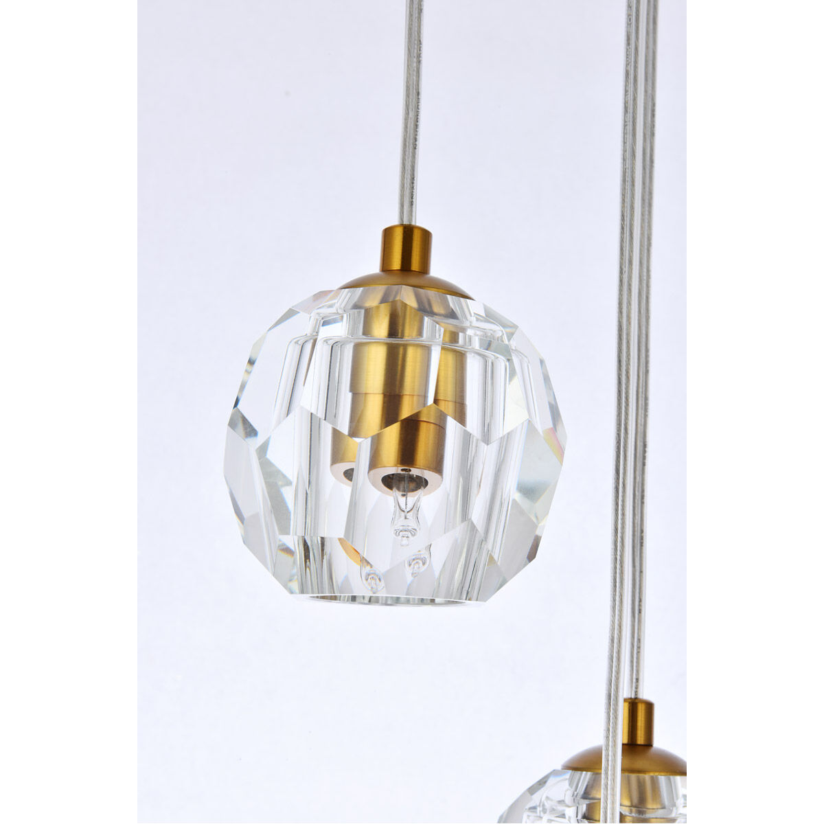 Eren 10 Light 11 inch Gold Pendant Ceiling Light