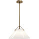 Bronwen 1 Light 19 inch Antique Brass Pendant Ceiling Light