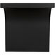 Maximus 66 X 28 inch Matte Black Desk