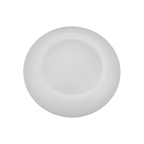 R Series 120V LED 6.26 inch Matte White Disk Light, Pack of 6
