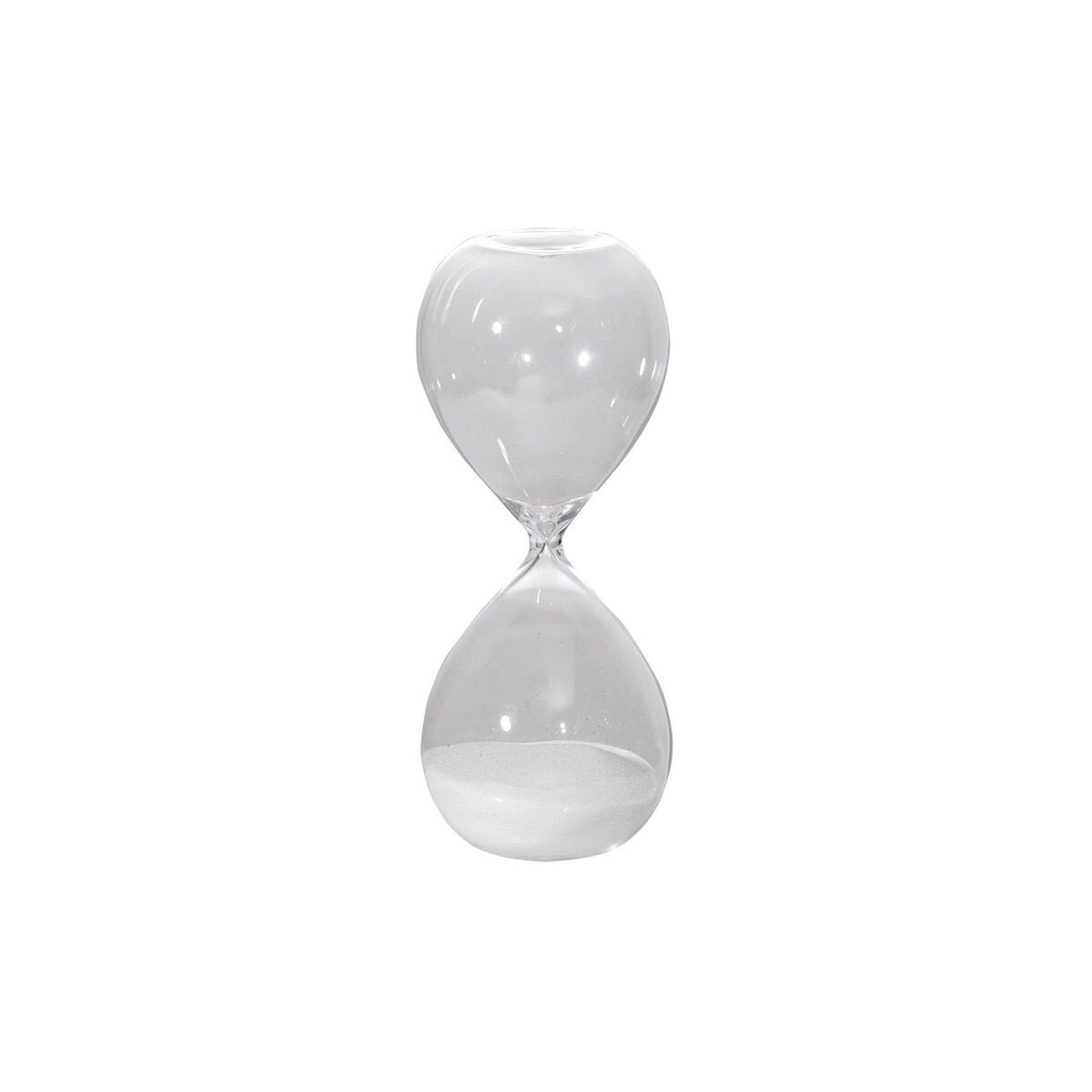 Ferdinand White Sand/Clear Hourglass