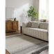 Lucie 36 X 24 inch Ash/Light Silver/Sage Handmade Rug in 2 x 3