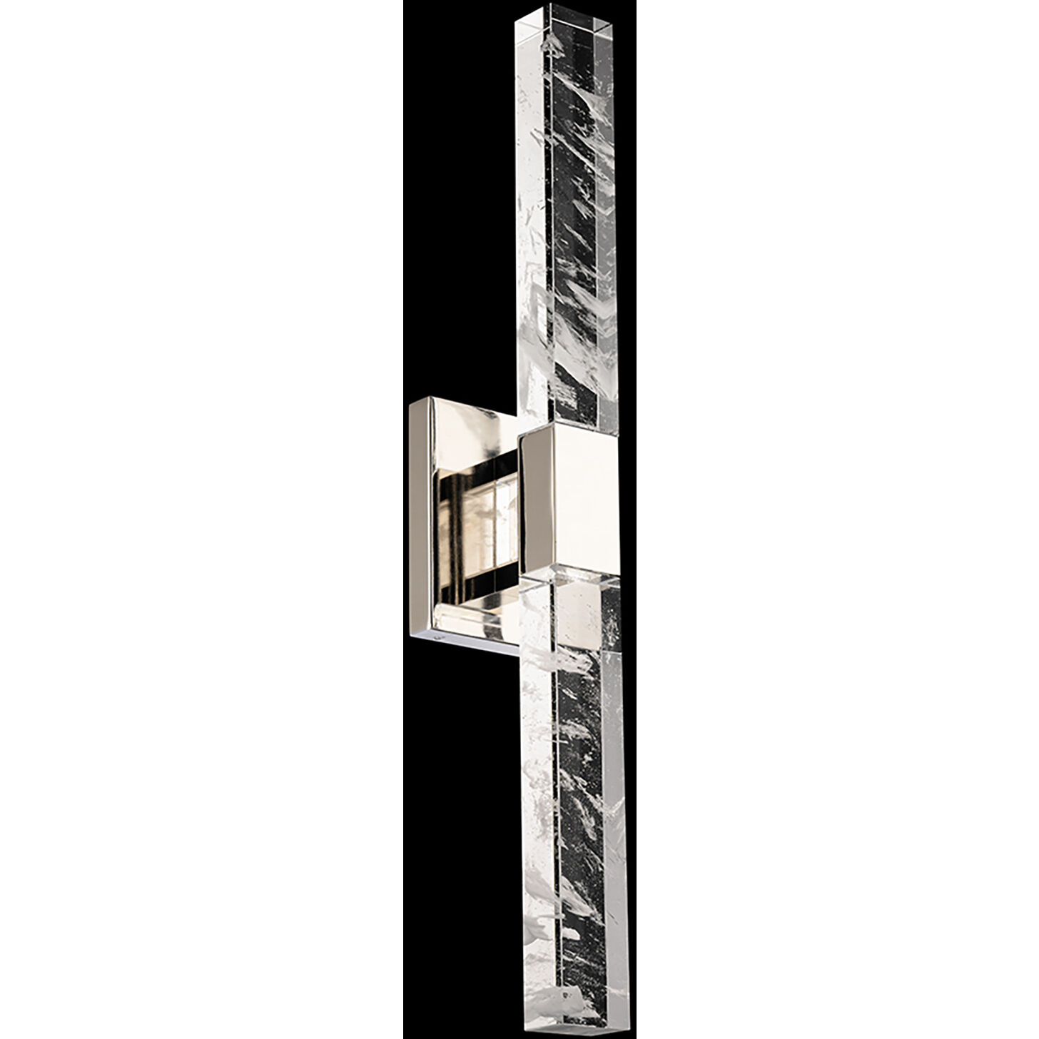 Beyond Baton LED 4 inch Polished Nickel ADA Wall Sconce Wall Light