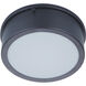Fenn LED 9 inch Flat Black Flushmount Ceiling Light