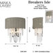 Breakers Isle 4 Light 16.38 inch Coal Wall Sconce Wall Light