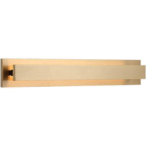 Baretta LED 25 inch Aged Gold Brass Wall Sconce Wall Light