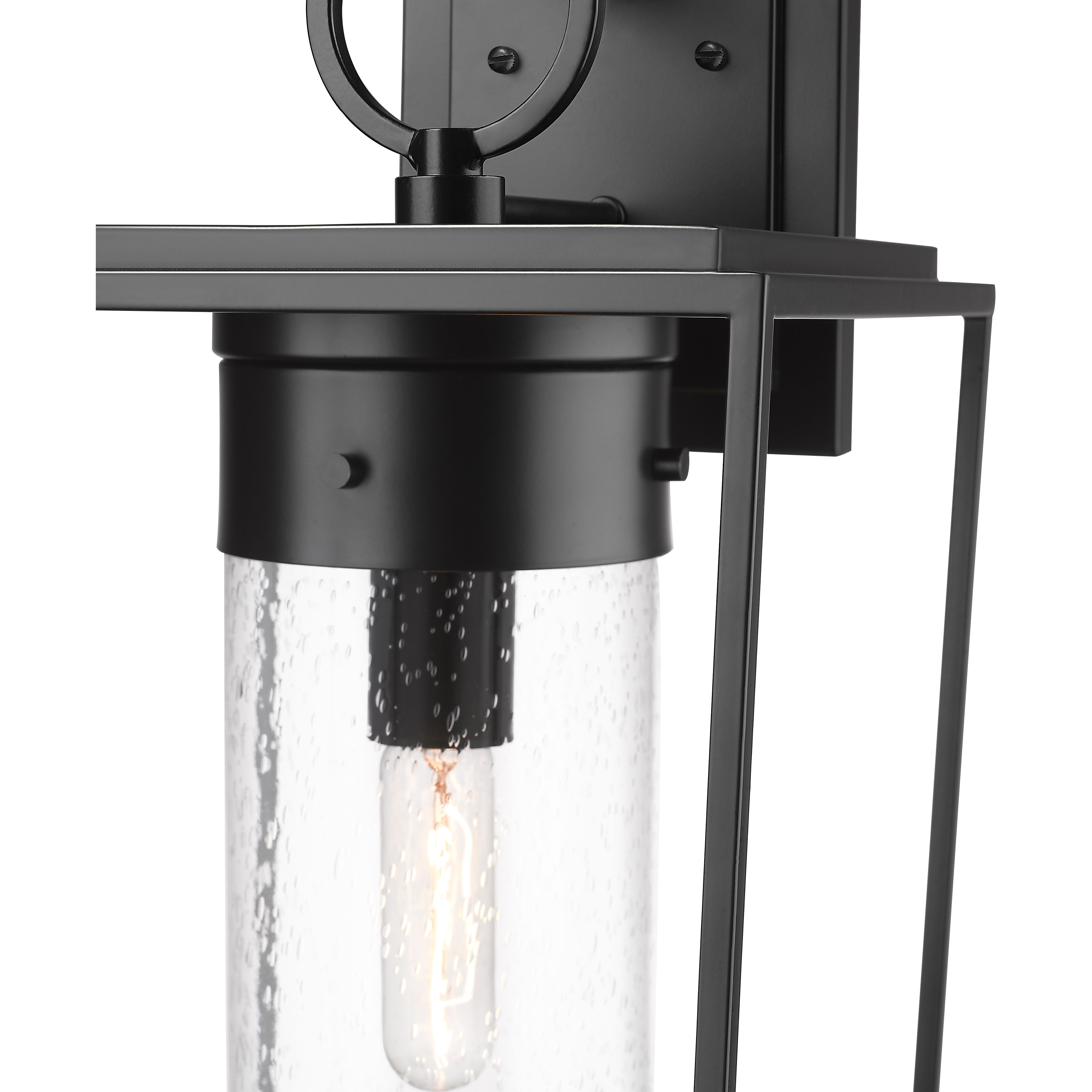 Sheridan 1 Light 24 inch Black Outdoor Wall Light