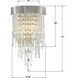 Winfield Bath Wall Light in Antique Silver