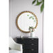 Jasper 33.5 X 33.5 inch Brown Wall Mirror