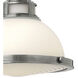 Amelia 1 Light 11.5 inch Polished Antique Nickel Indoor Mini Pendant Ceiling Light