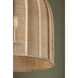 Lonnie 3 Light 15.25 inch Vintage Gold Leaf Pendant Ceiling Light