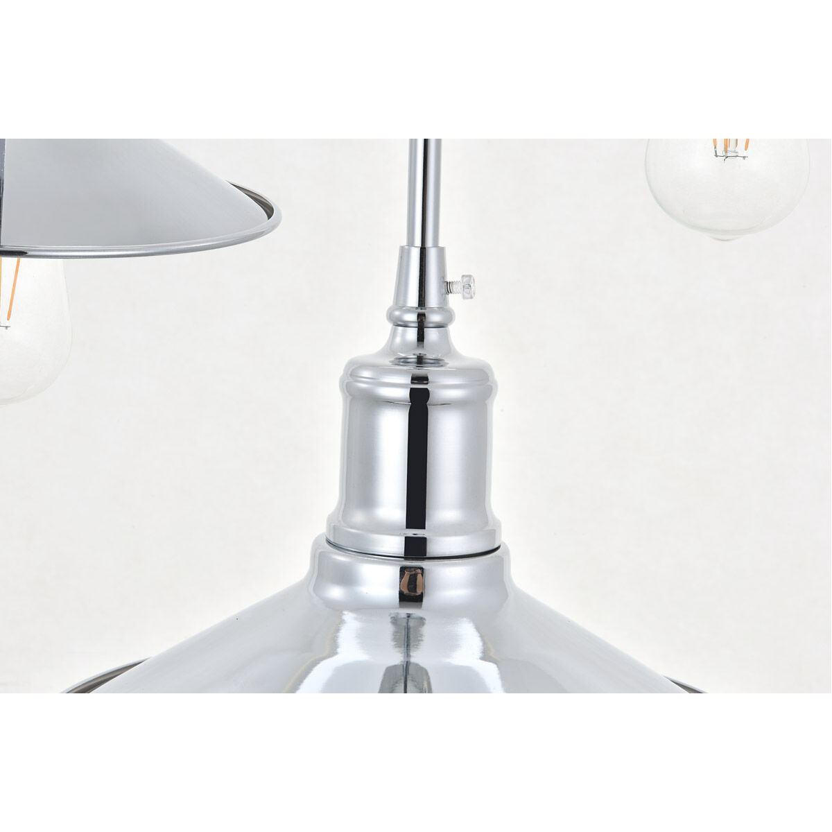 Etude 3 Light 19.3 inch Chrome Pendant Ceiling Light