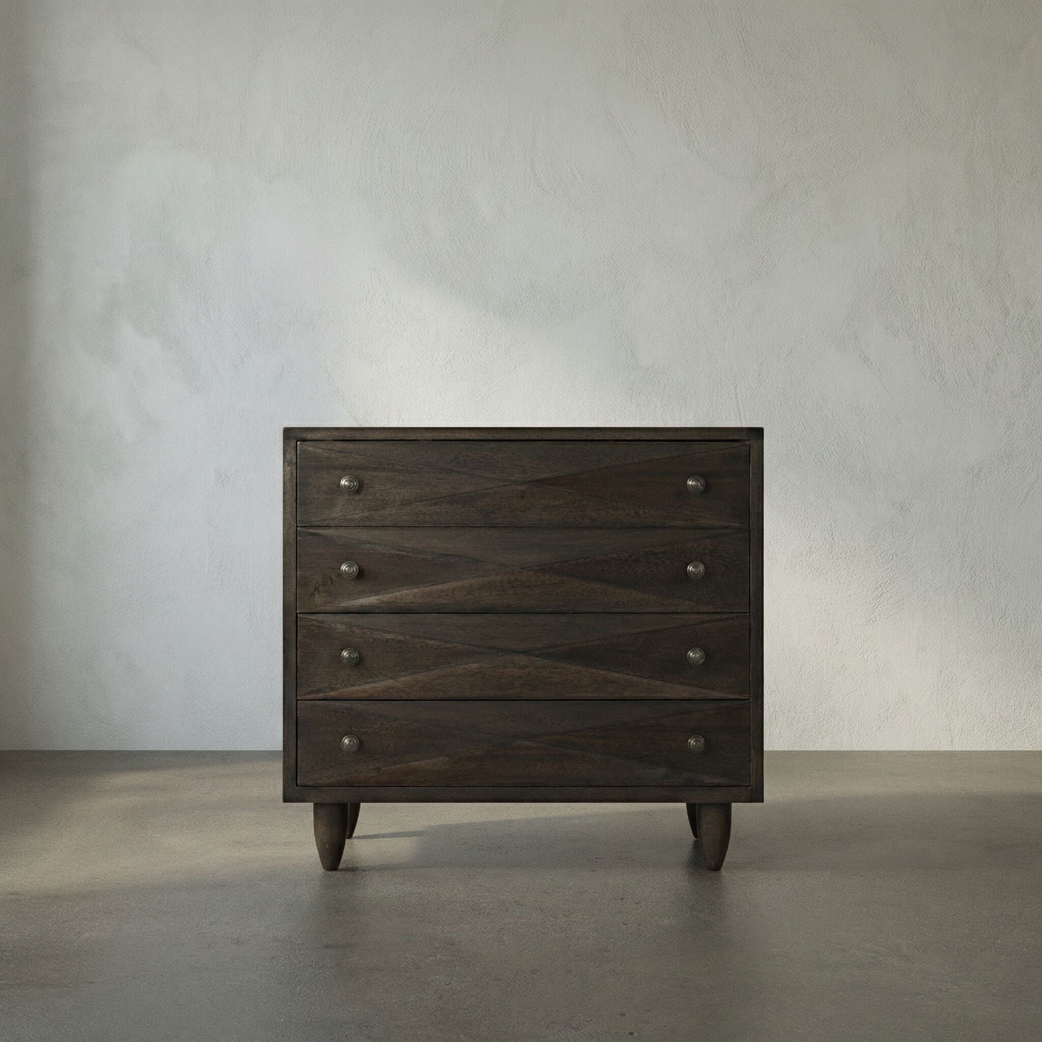 Diamond Ebony Walnut Chest