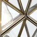 Moravian Star 1 Light 12 inch Antique Brass with Clear Mini Pendant Ceiling Light