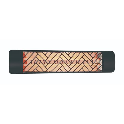 EF40 Series 9 X 8 inch Black Electric Patio Heater in Chevron