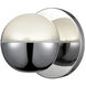 Pluto Wall Sconce Wall Light in Chrome