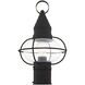 Newburyport 1 Light 15 inch Black Outdoor Post Top Lantern