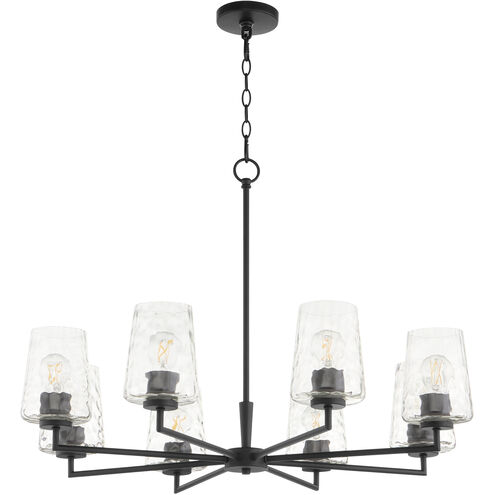 Goodwin 8 Light 32 inch Matte Black Chandelier Ceiling Light