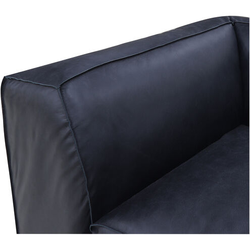 Form Vantage Black Leather Modular Sectional, Dream