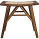 Murphy 18 inch Clear Coat Flat Stool