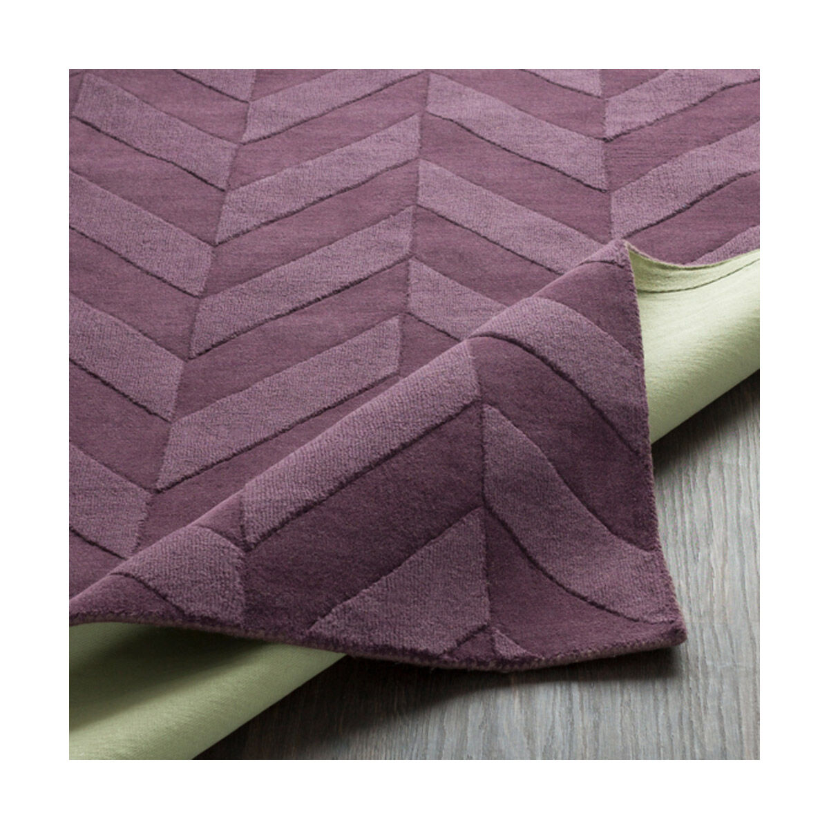 Central Park 168 X 27 inch Dark Purple Indoor Runner, Runner